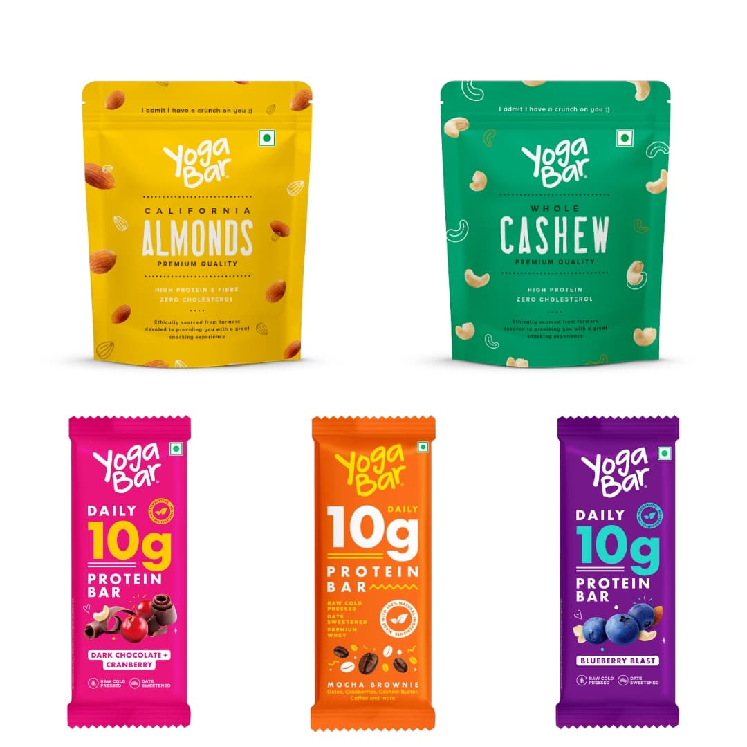 Yoga Bar Classic Bag Box - Set of 5 | Healthy Snack Collection