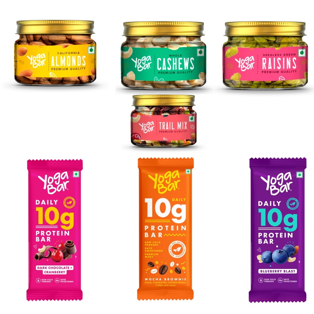 Yoga Bar Signature Box - Set of 7 | Premium Snack Collection