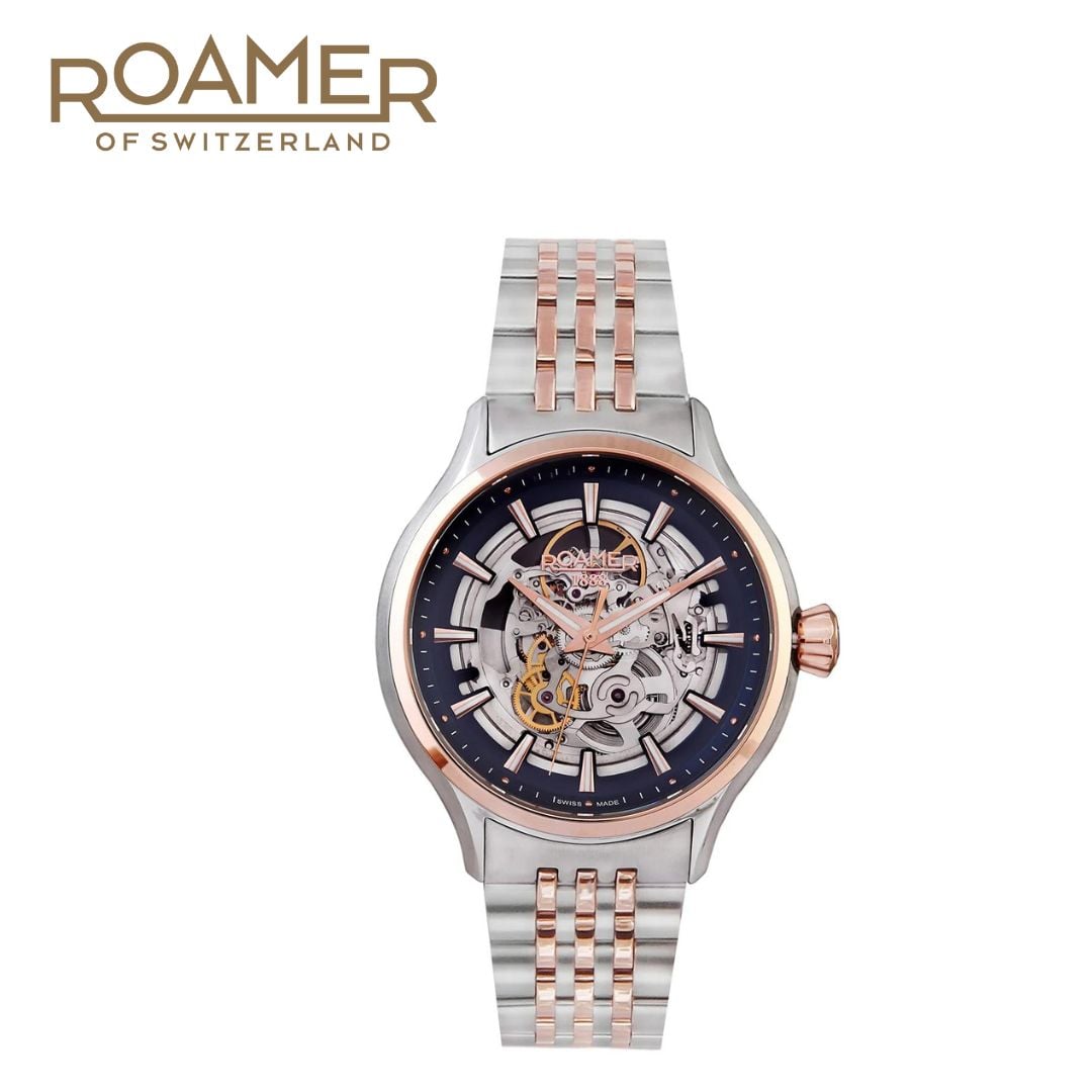 Roamer Competence Skeleton III Men's Watch - 101663 47 15 10N