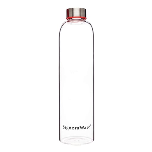 Signoraware Claro Mate Glass Bottle 1 Ltr