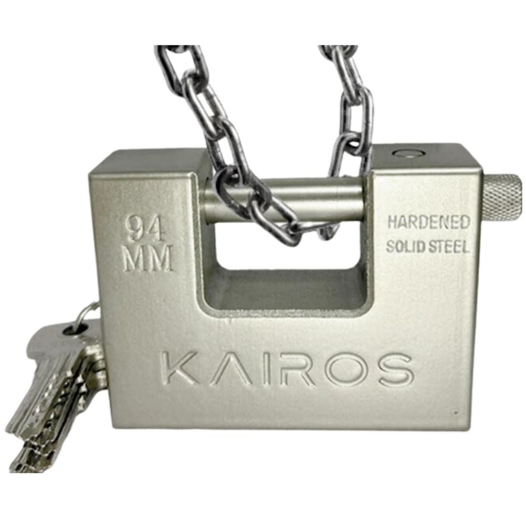 Kairos Shutter Lock (94Mm) With 5 Keys