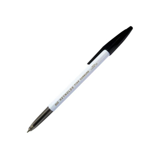 Reynolds Rey Bp 045 Black Pen 10Ct Packing