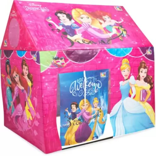 Disney Princess Role Play Pipe Tent House For Kids (Multicolor)