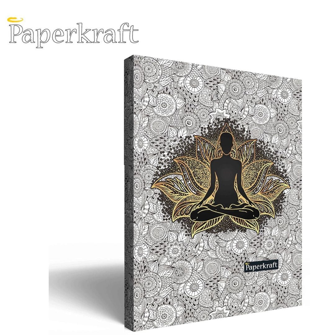 Paperkraft Expression 1 Subject Full Hard Bound Single Line Note Book 192Pg(105X74)