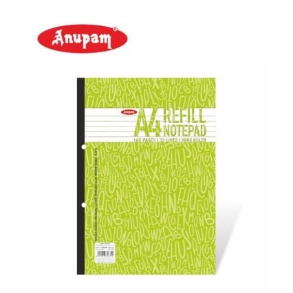Anupam Refill Notepad 160 Sheets A4