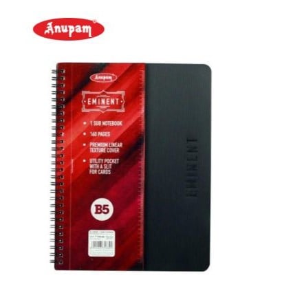 Anupam Eminent 1 Subject Ruled Notebook 160Pg B5