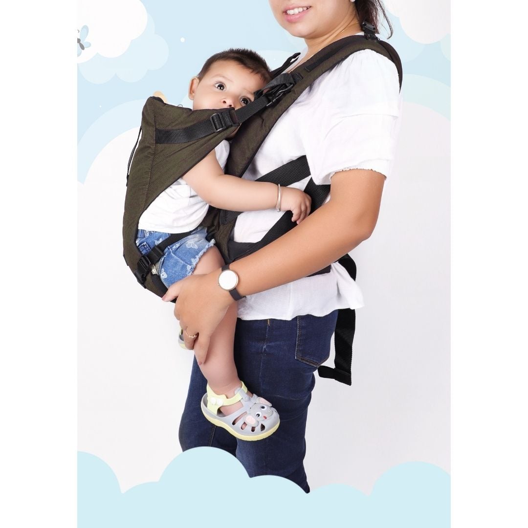 Steelbird 2 In 1 Easy To Wear Baby Carrier - Navy Blue