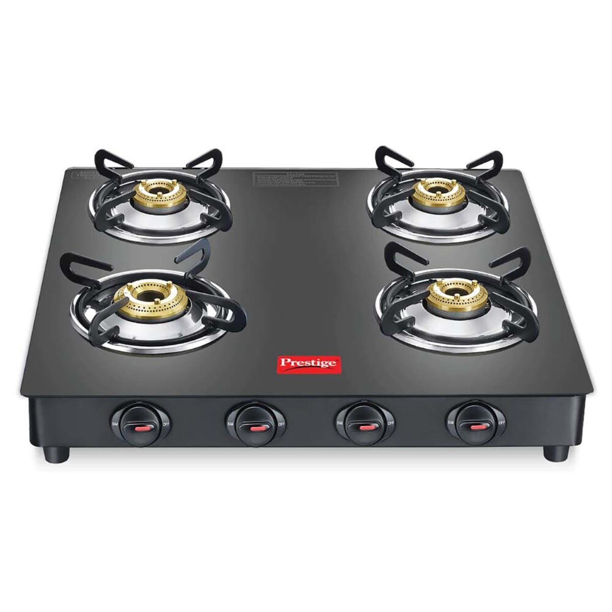Prestige 40510 Magic Plus GTMP 04 Square Gas Stove