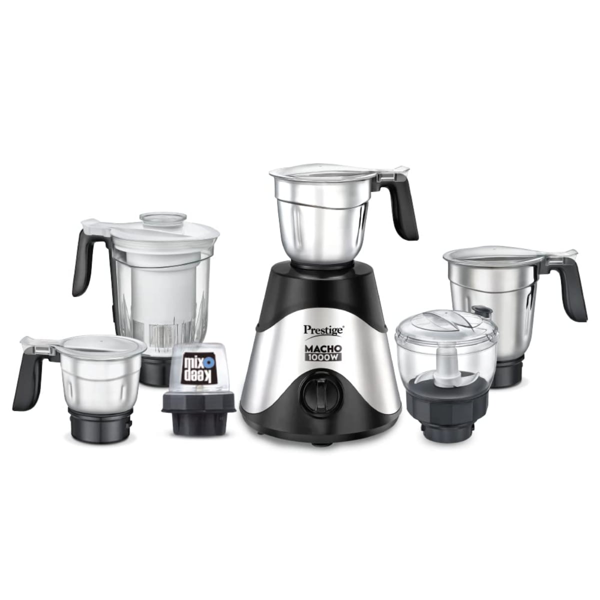 Prestige 42543 Macho 6 Jar Mixer Grinder