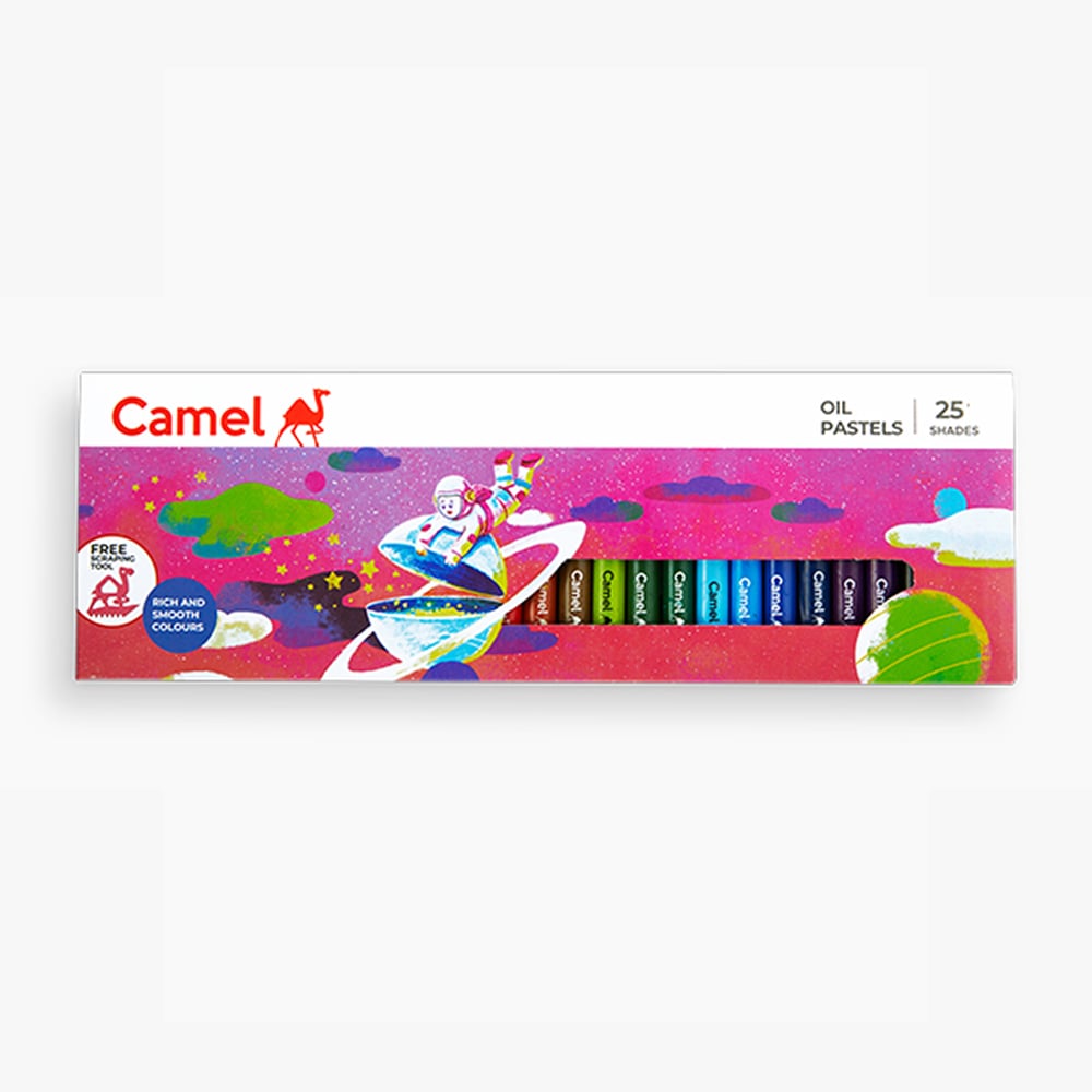 Camel Student Oil Pastels Pack of 25 Shades