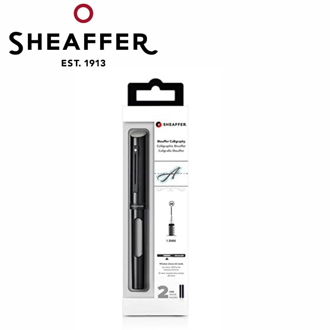 PEN SHEAFFER 93401 BLACK CALLIGRAPY WITH MEDIUM NIB