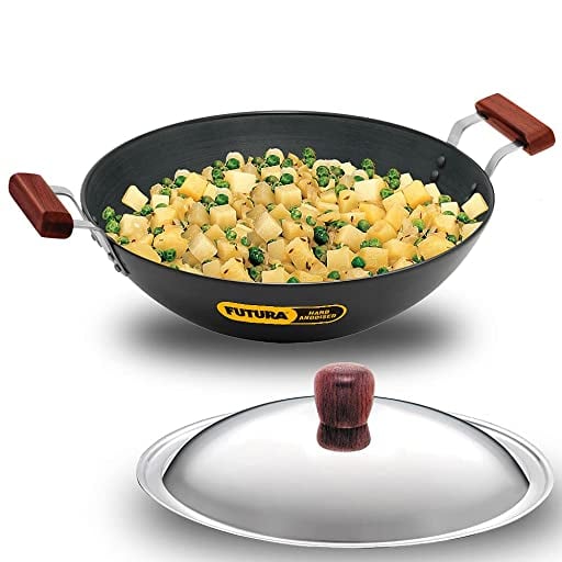 Hawkins AD50S Deep-Fry Pan (Flat Bottom) 5 Ltr With SS Lid