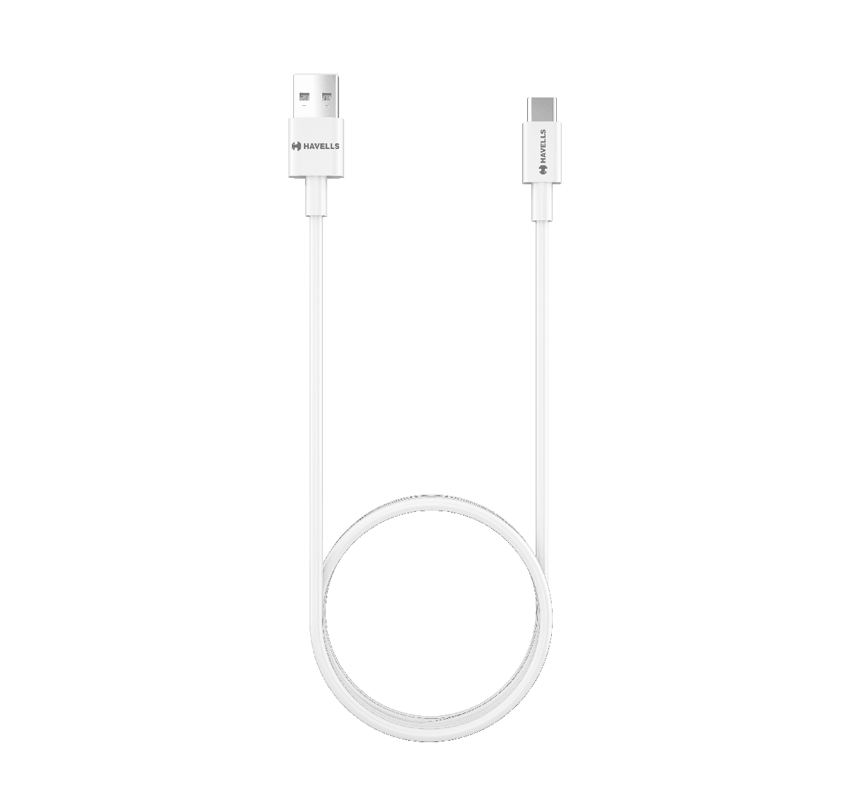 Havells USB Star- Type A to Type C Data Cable 65w White