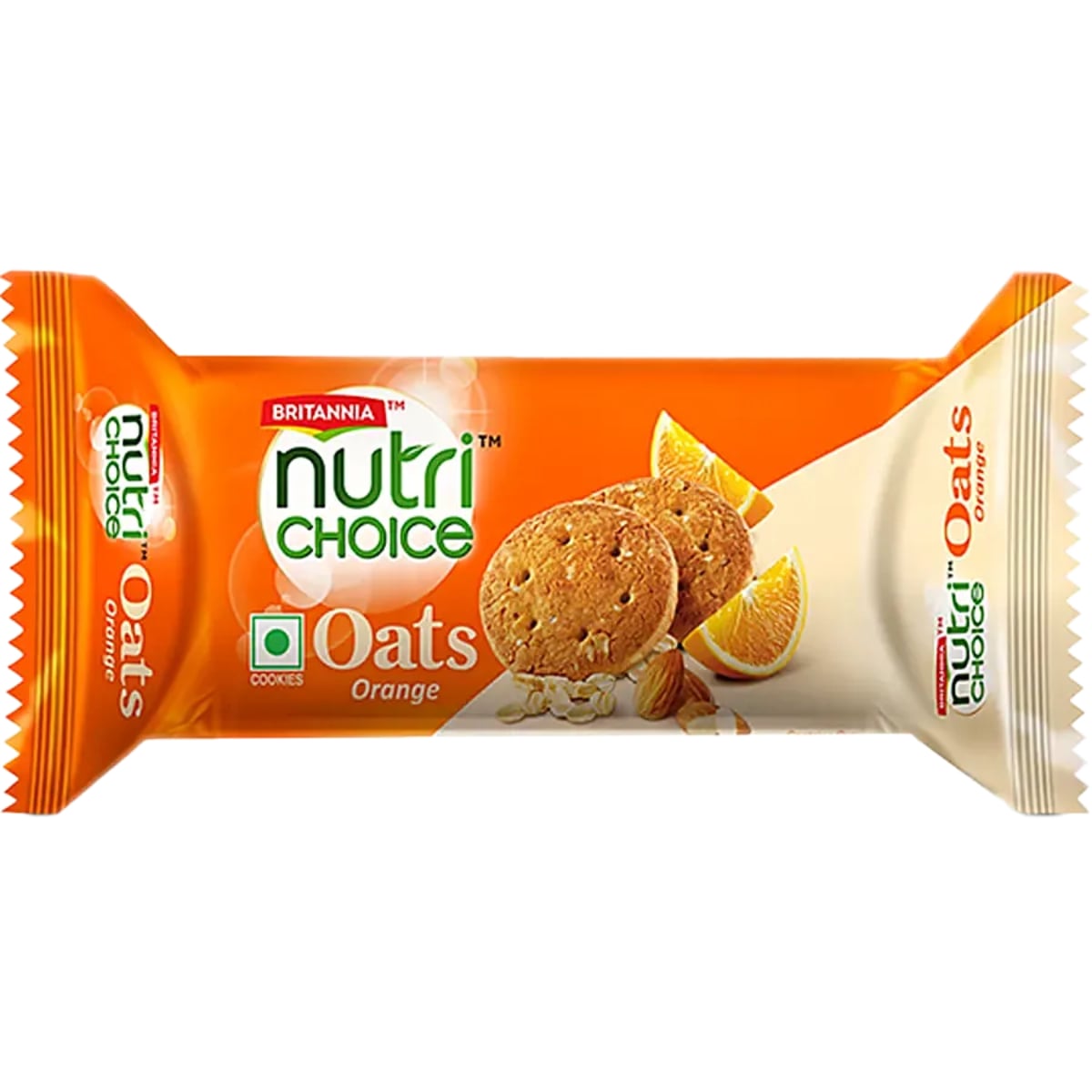 Britannia Nutri Choice Oats Orange Almond 75G