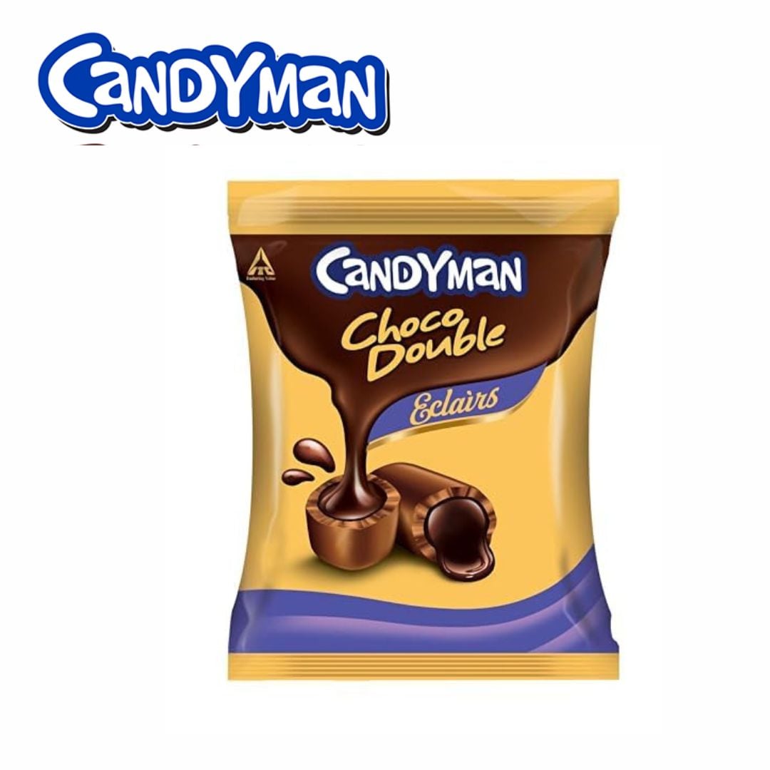Candiman CHOCO DOUBLE ECLAIRS 72G