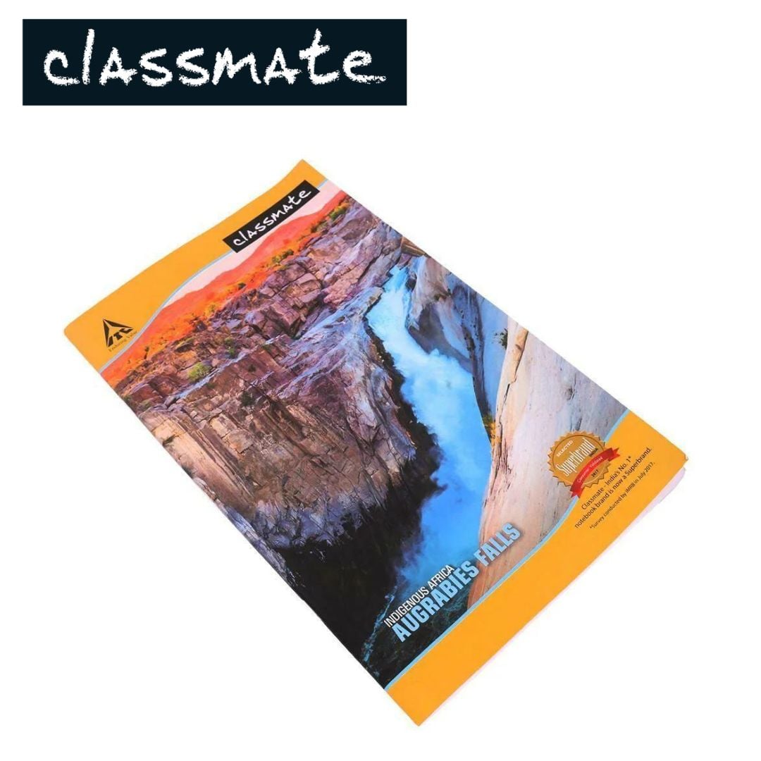 Classmate Soft Bounded Single Line Long Note Book 172Pg (272X167mm)