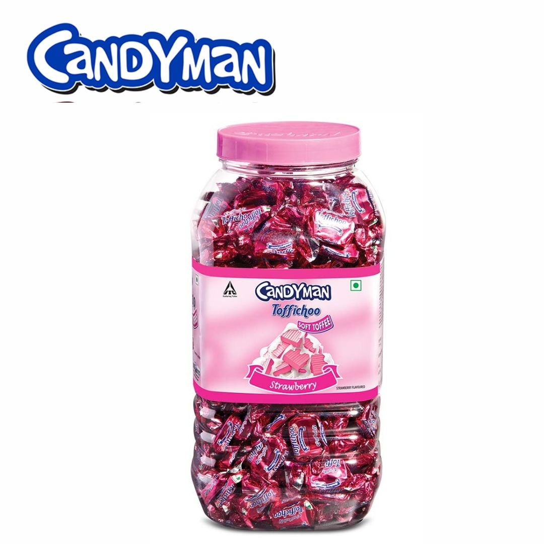Candiman TOFFICHOOZ STRWBERY 3990G