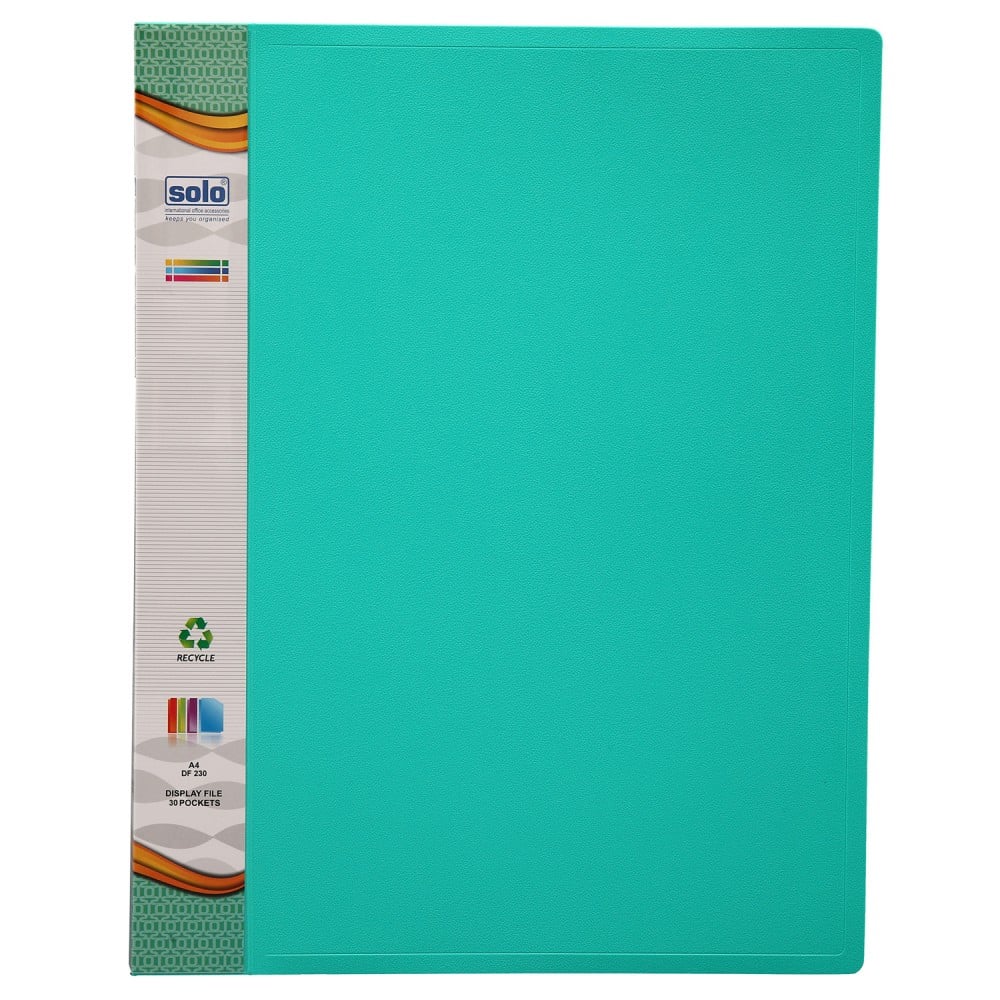 Solo Display File - A4 30 Pockets