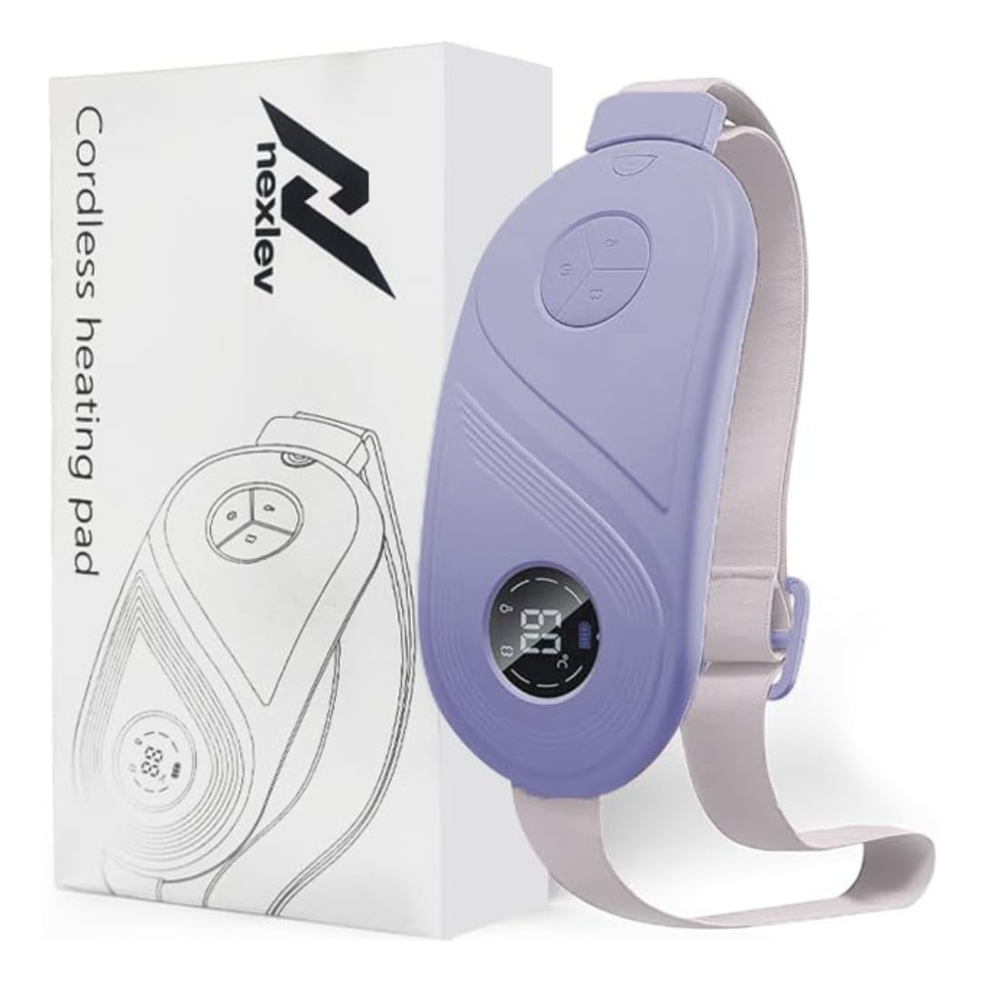 NexLev Cordless Electric Heating Pad CM-02- PR