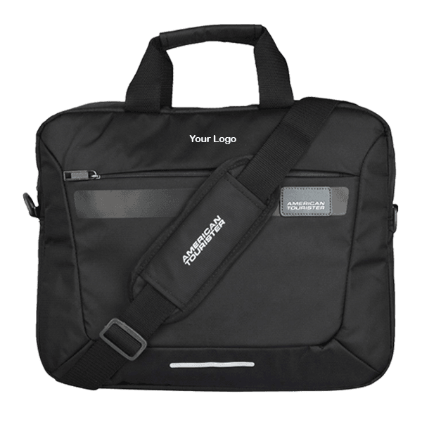 American Tourister Rexton01 M Laptop Messenger Bag Black