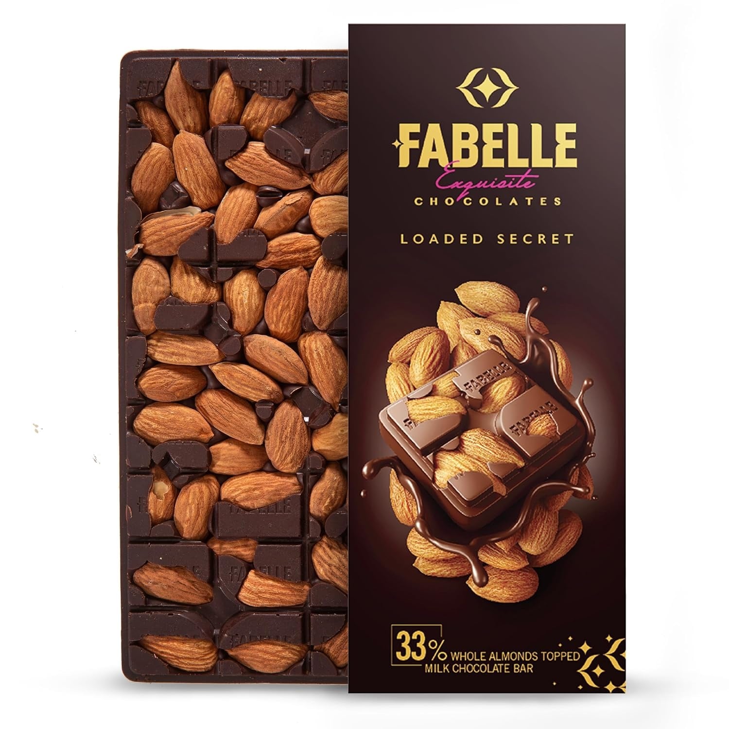 Fabelle Loaded Secret - Dark Luxury Chocolate Bar