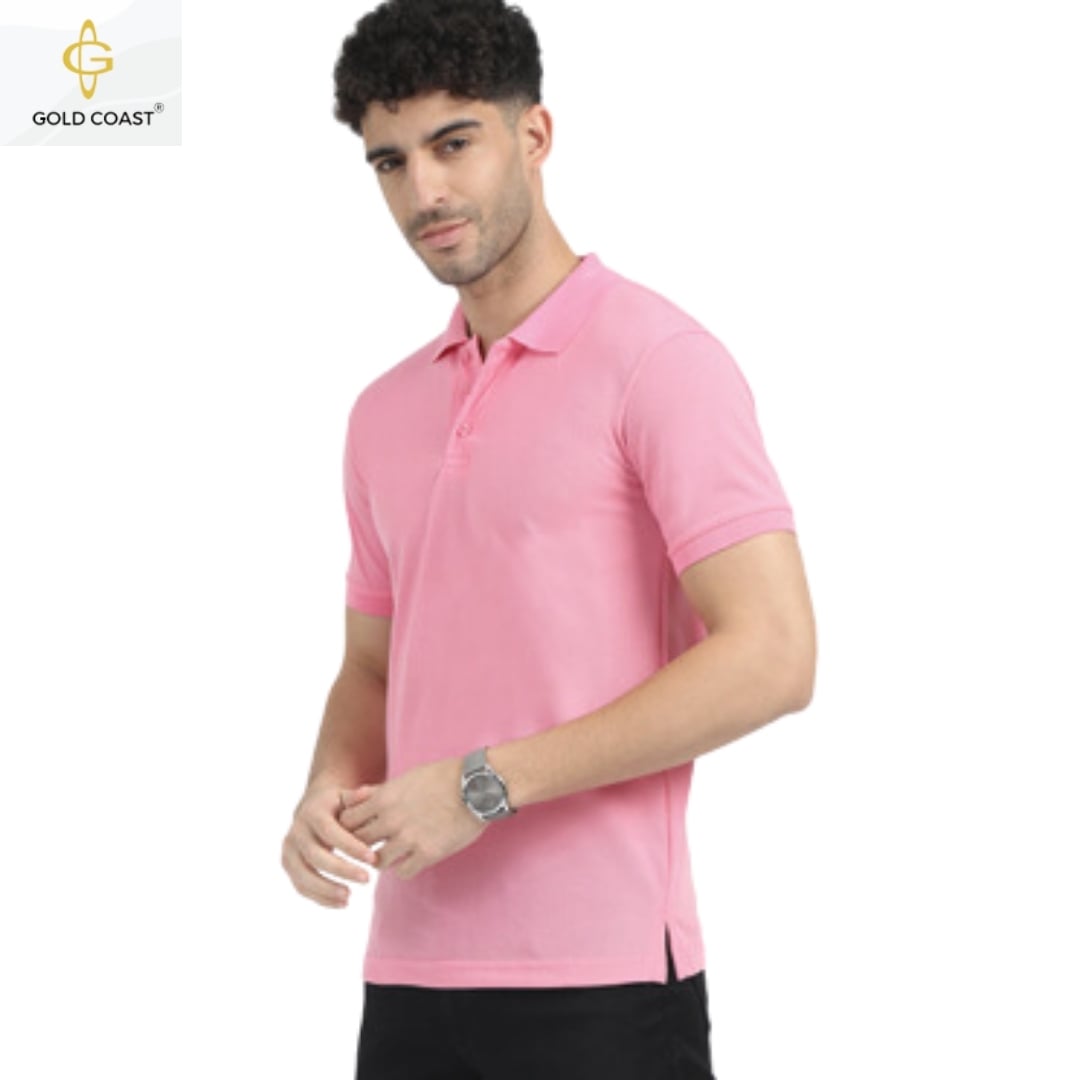 Gold Coast Air-Tex Dry-fit Polo T-Shirt - Pink