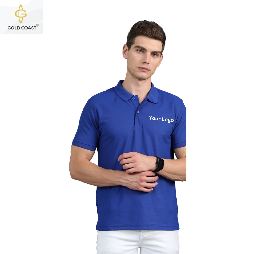 Gold Coast Mars200 Dri-Fit Polo T-Shirt - Royal Blue