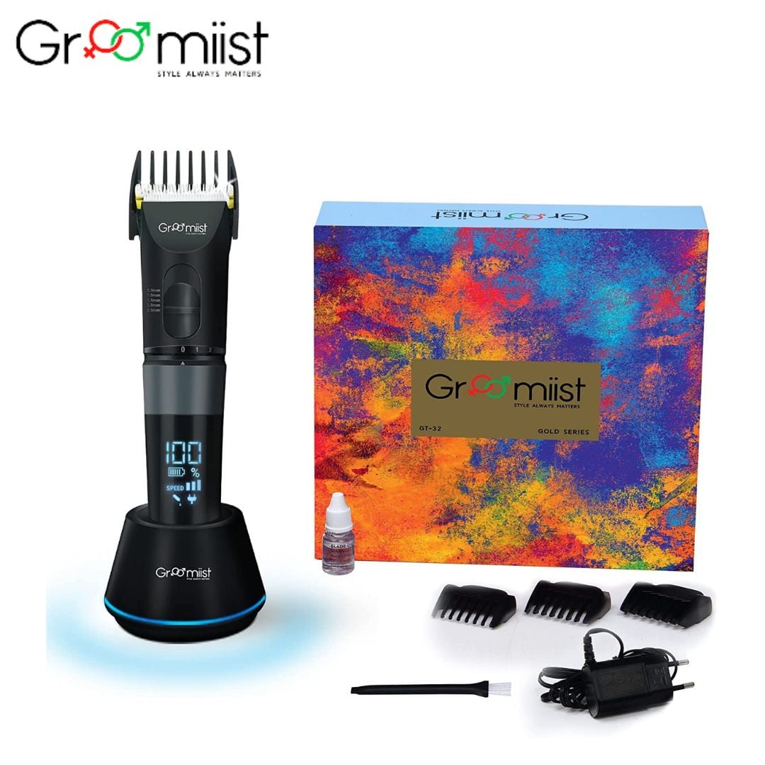 Groomiist GT32 Gold Series Corded/Cordless Beard Trimmer (Men)