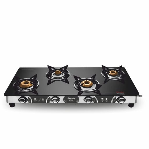 Preethi Blue Flame Jumbo Max (4B Ss) Gas Stove