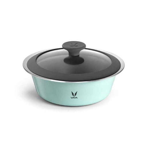 Vaya Hautecase Serveware HC 1500 (Stack + Glass) Lids - Cool Cyan