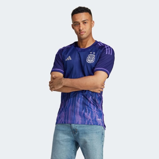 Adidas HF2159 Football Argentina 22 Away Jersey L Ant Mascot