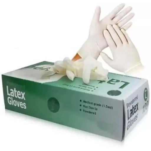 Dm Eco Quality Examination Disposable Medical Hand Gloves Medium Latex Exam Gloves Nitrile, Latex Examination Gloves