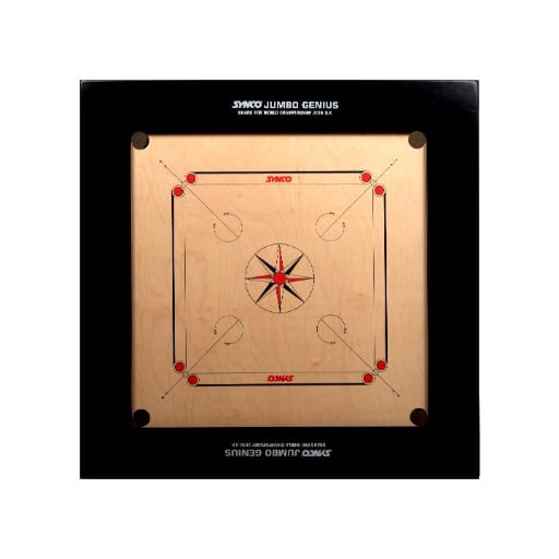 Synco Carrom Board Jumbo Genius 28Mm