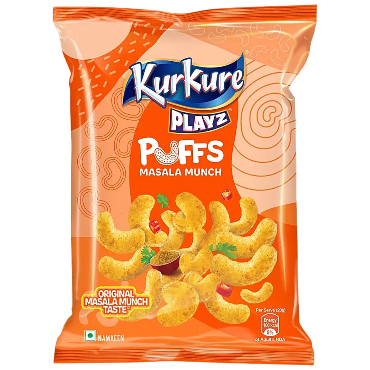 Kurkure Playz Puffs Masala Munch 28g