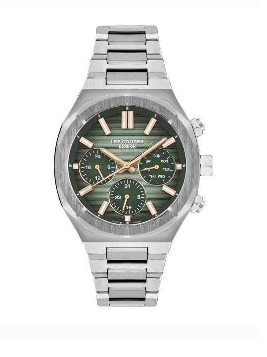 Lee Cooper Analog Green Rnd (W)-LC07959.370