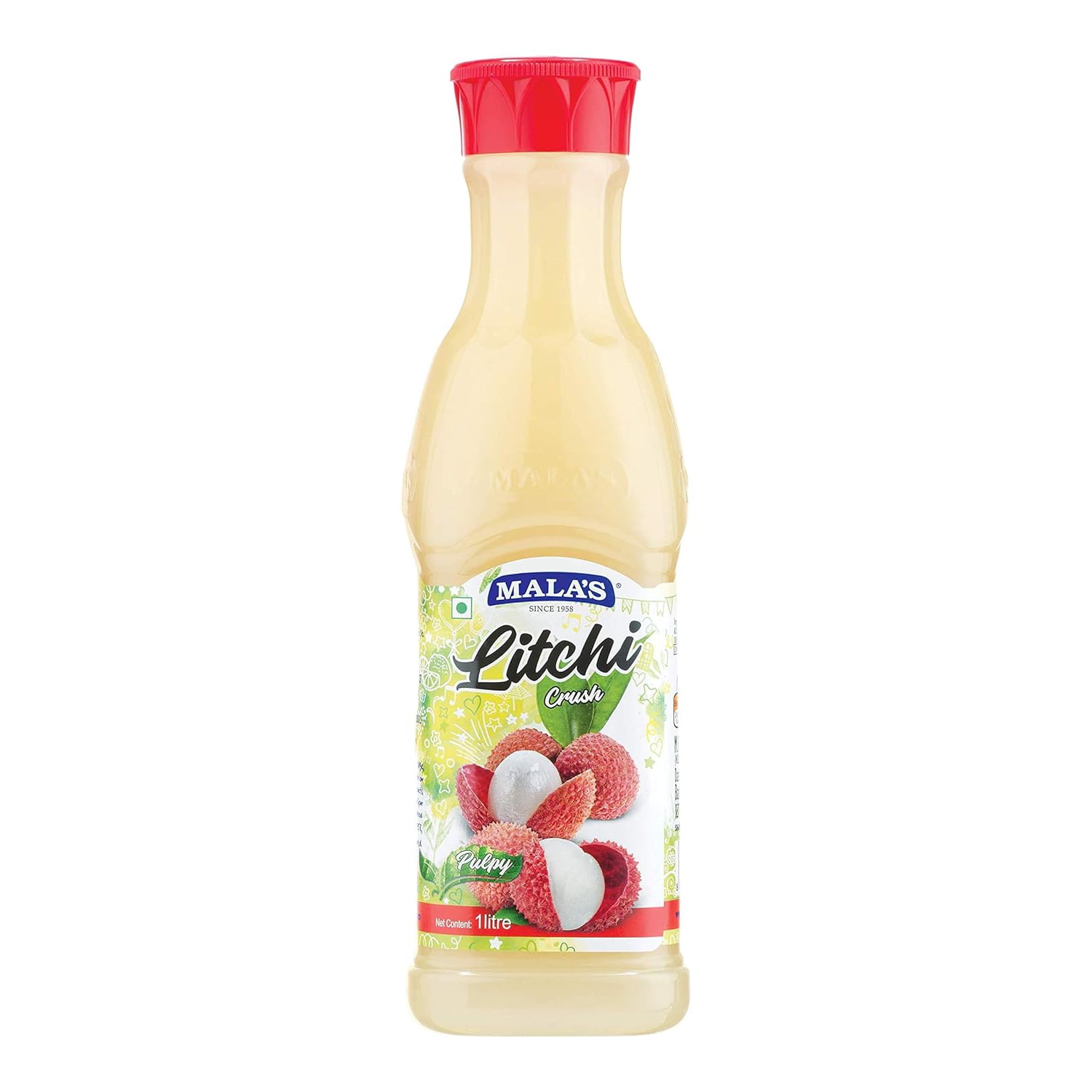 Mala's Litchi Crush 1000ml Pet Bottle