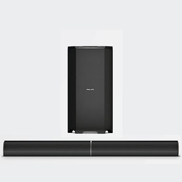 Philips Convertible 2.1 Sound Bar Black