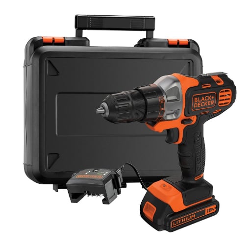 Black + Decker Cordless Starter Kit With Drill Machine
