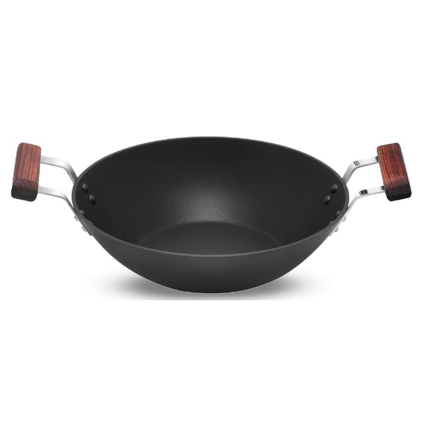 Hawkins Flat Bottom Deep Fry Pan 2.5 Litre