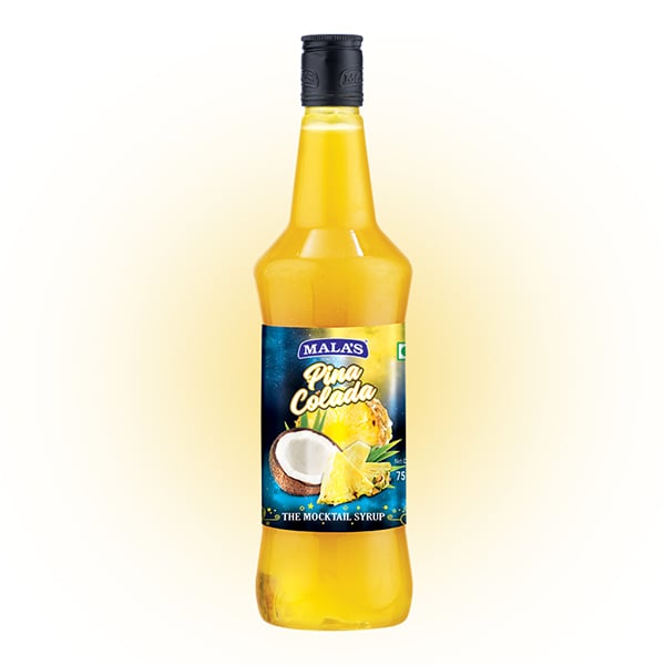 Mala's Pina Colada Cordial 750ml Pet Bottle