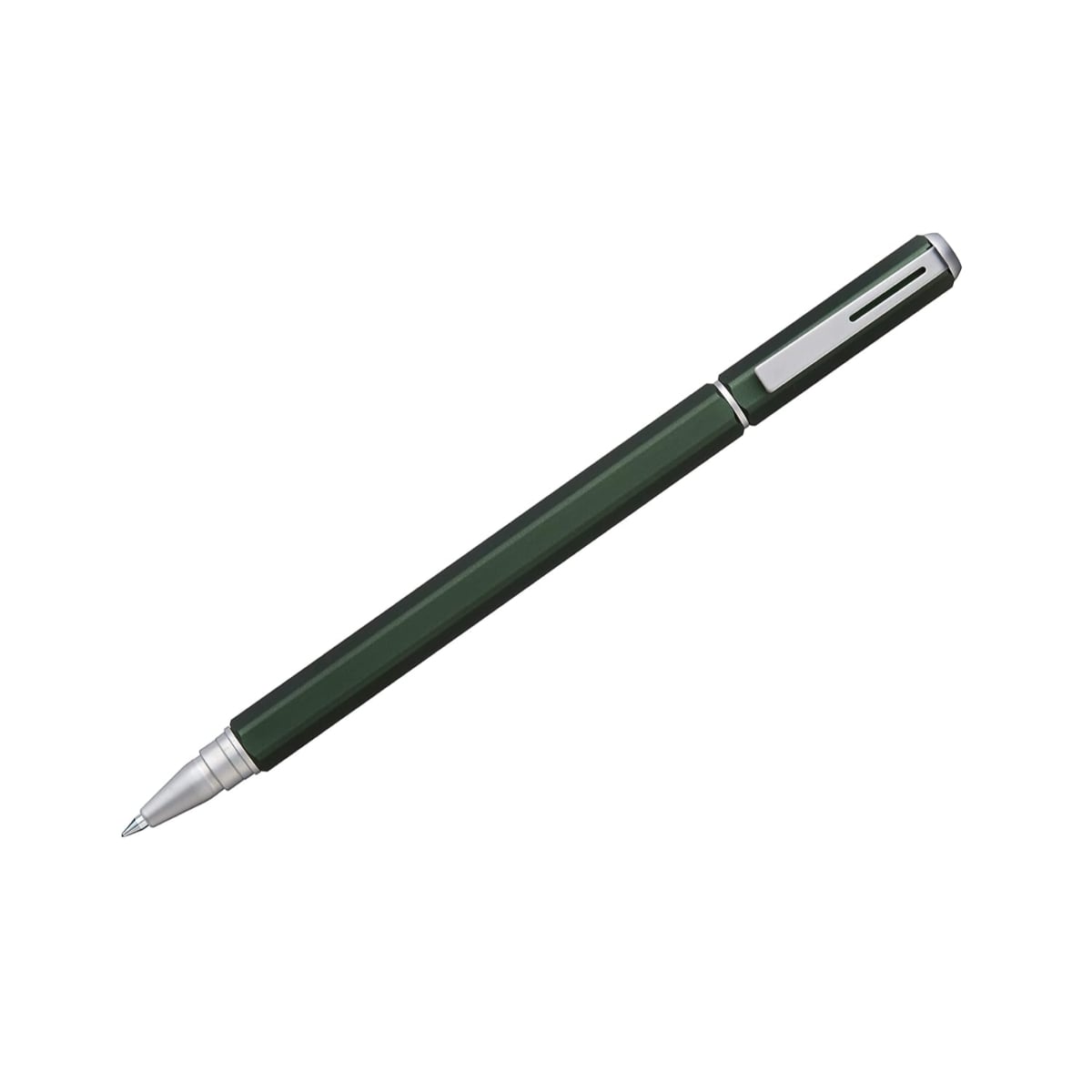 PENTEL ENERGEL GREEN BODY BLUE INK PEN 0.5mm BLN665DCE