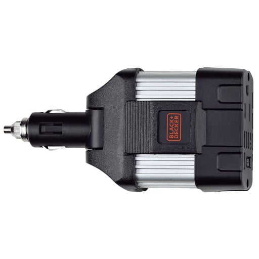 Black + Decker 100w Dc To Ac Car Power Inverter