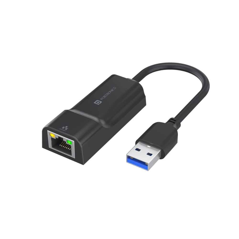 Portronics Mport 45 USB 2.0 LAN Adapter