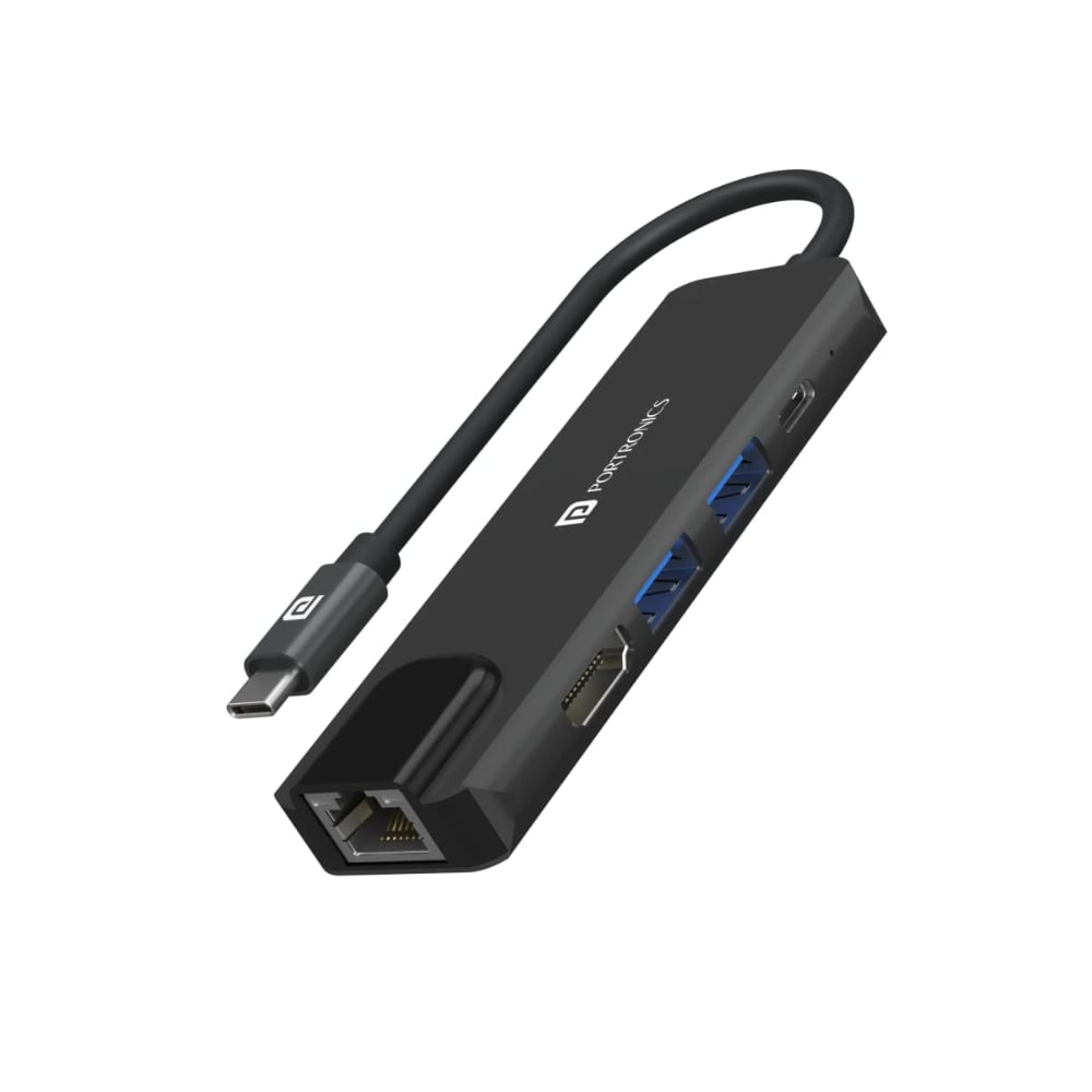PORTRONICS MPORT 51 TYPE C MULTI PORT HUB