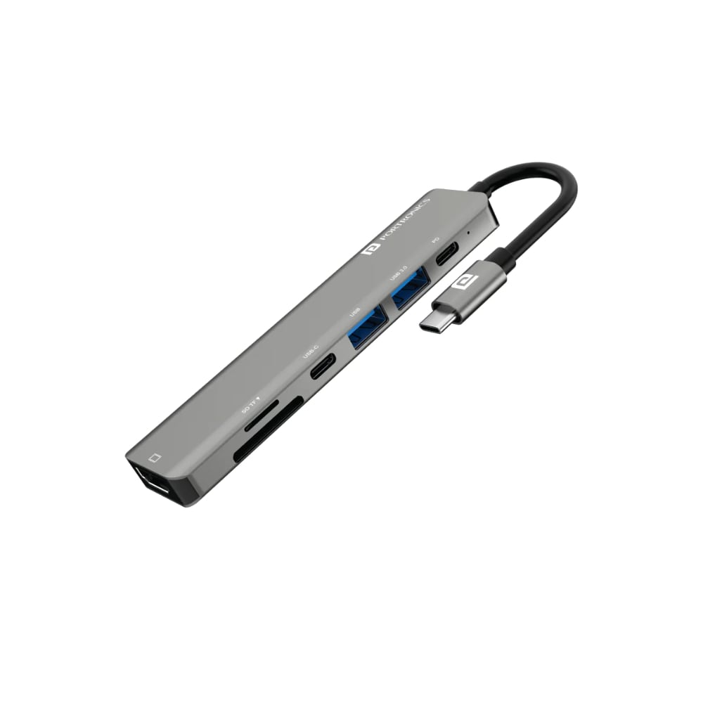Portronics USB Hub 7-in-1 Multi Adapter