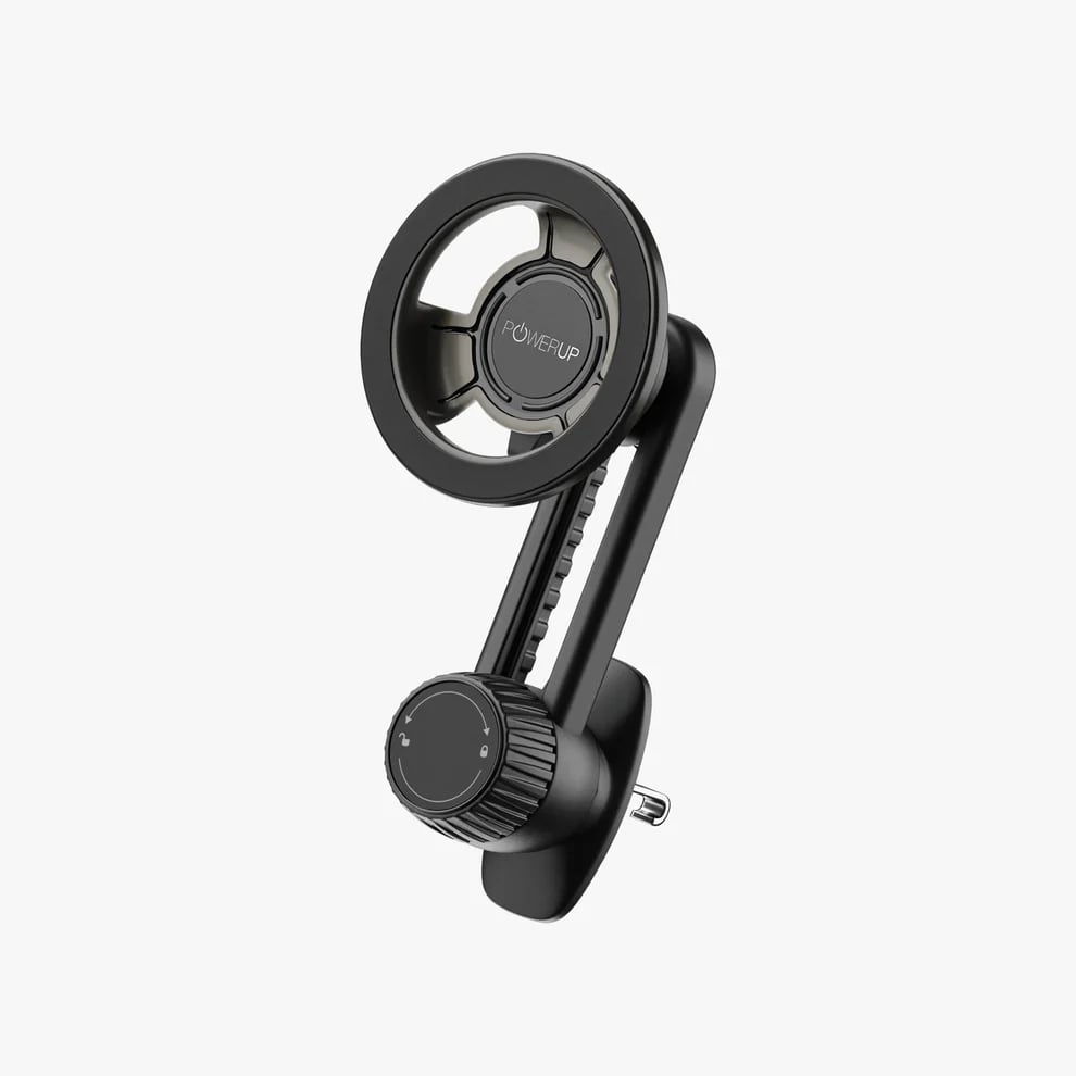 Powerup Magnetic Car Mount - Black