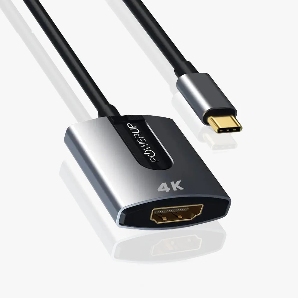 Powerup Mini Type-C To HDMI Adapter
