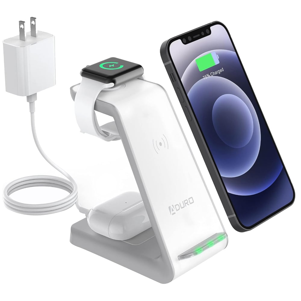 Powerup 3in1 Wireless Charger Black