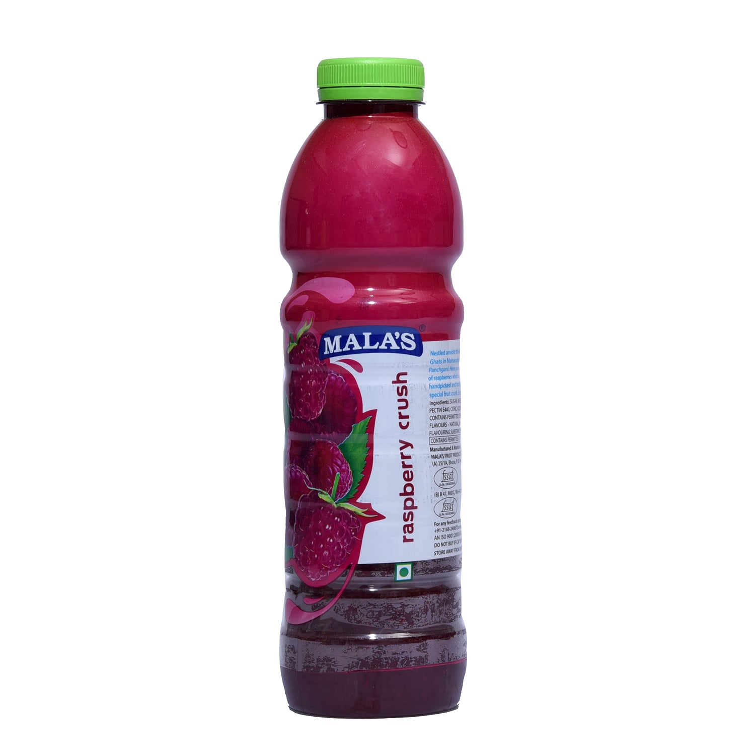 Mala's Raspberry Crush 750ml Pet Bottle