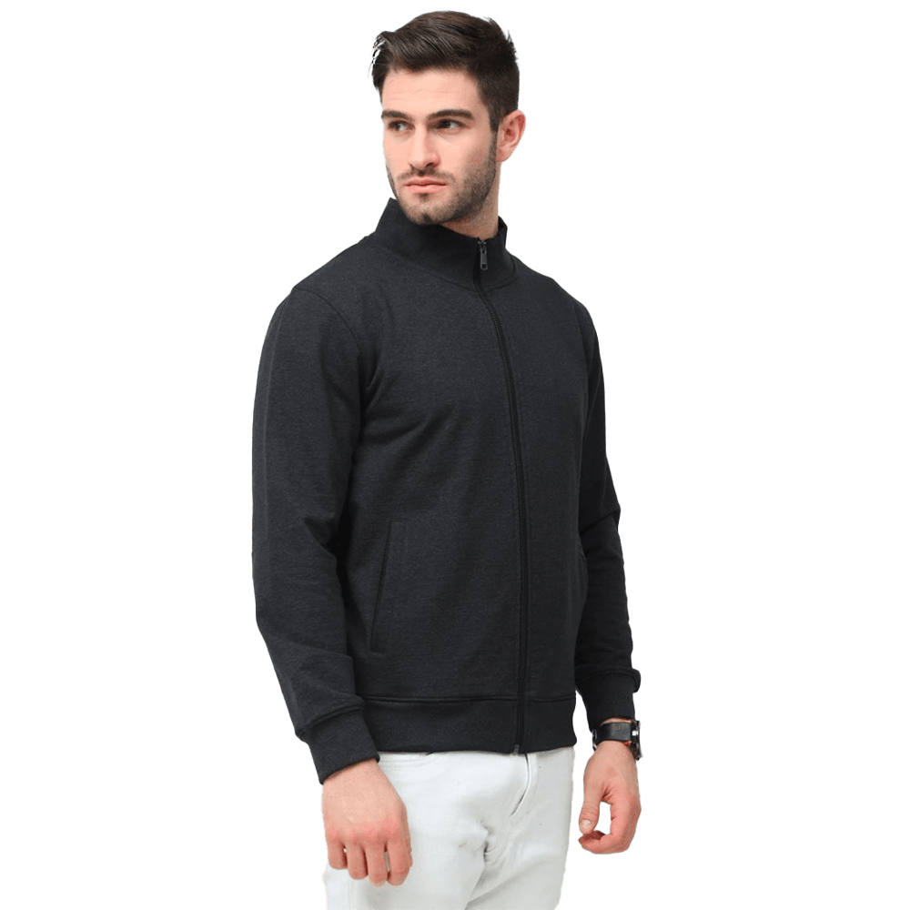 Rare Rabbit Charcoal Gray Cotton Sweat Shirt